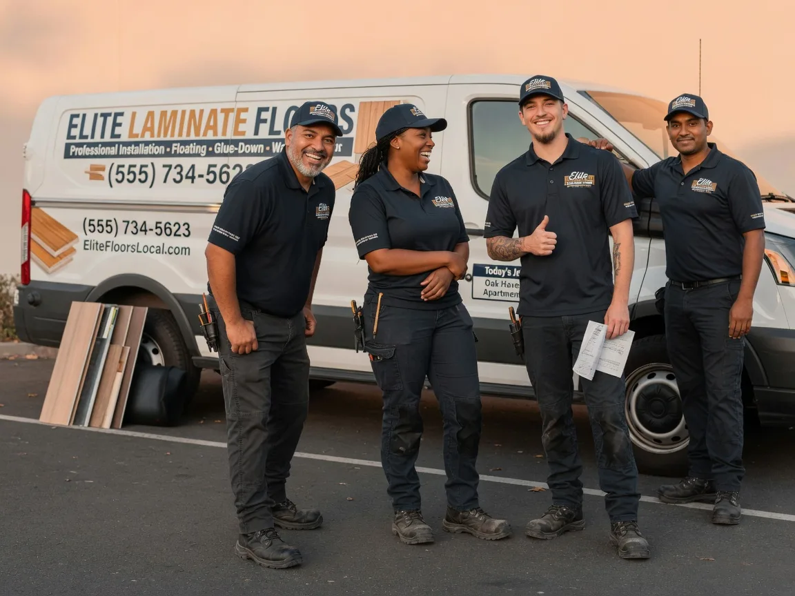 Laminate flooring installation company in Servia, IN